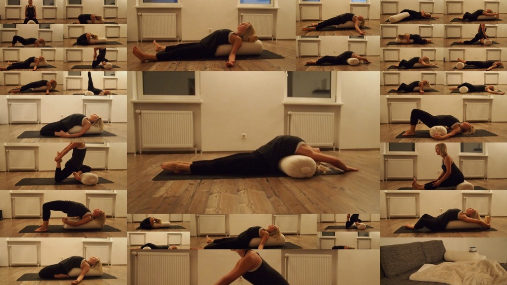 20+ Yoga Bolster Übungen